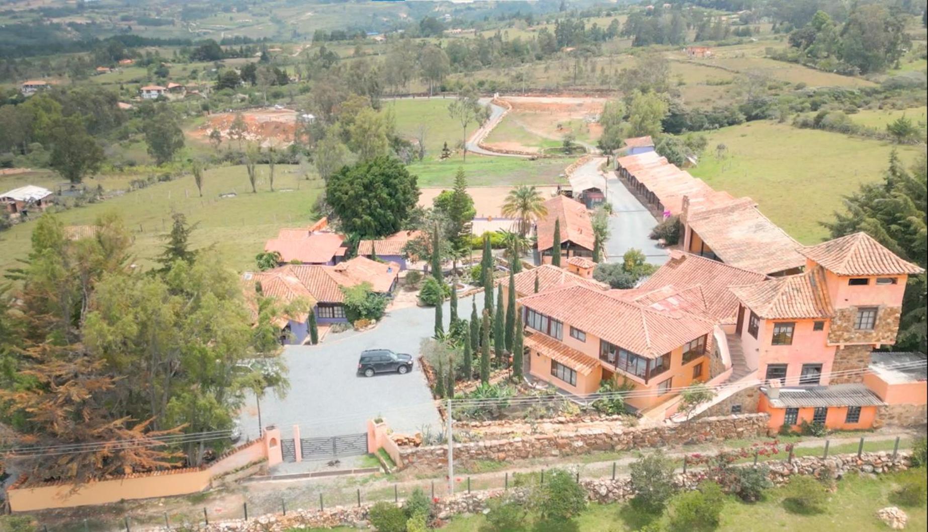 Hacienda Flamingo Vendégház Villa de Leyva Kültér fotó